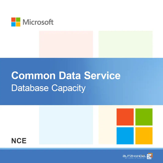 Common Data Service-databasecapaciteit (NCE)