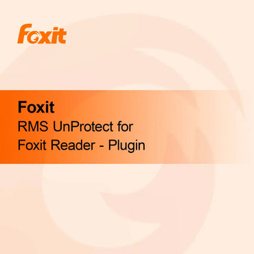 Foxit RMS UnProtect voor Foxit Reader - Plugin