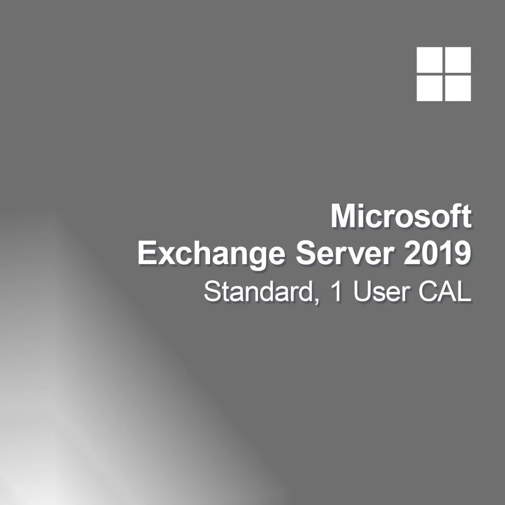 Microsoft Exchange Server 2019 Standard, 1 Gebruiker CAL