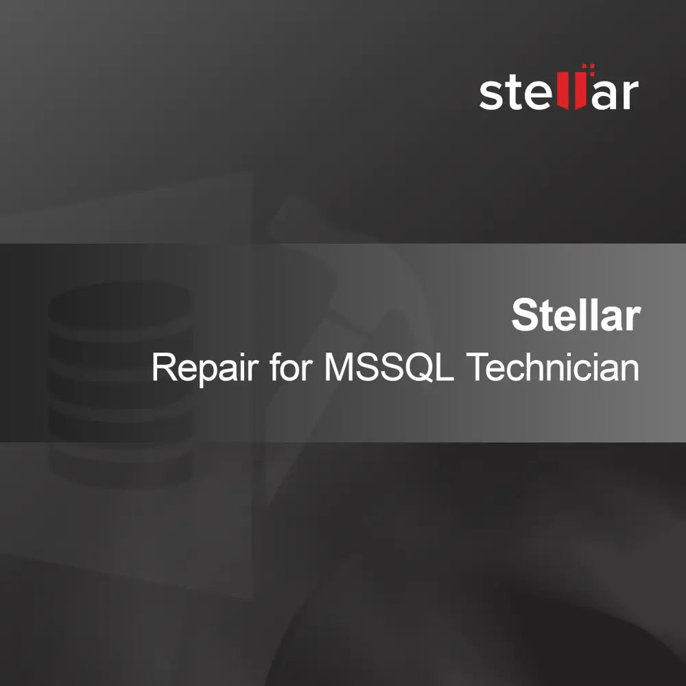 Stellar Repair voor MSSQL Technicus
