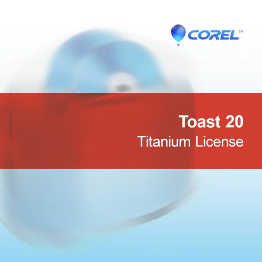 Toast 20 Titanium-licentie