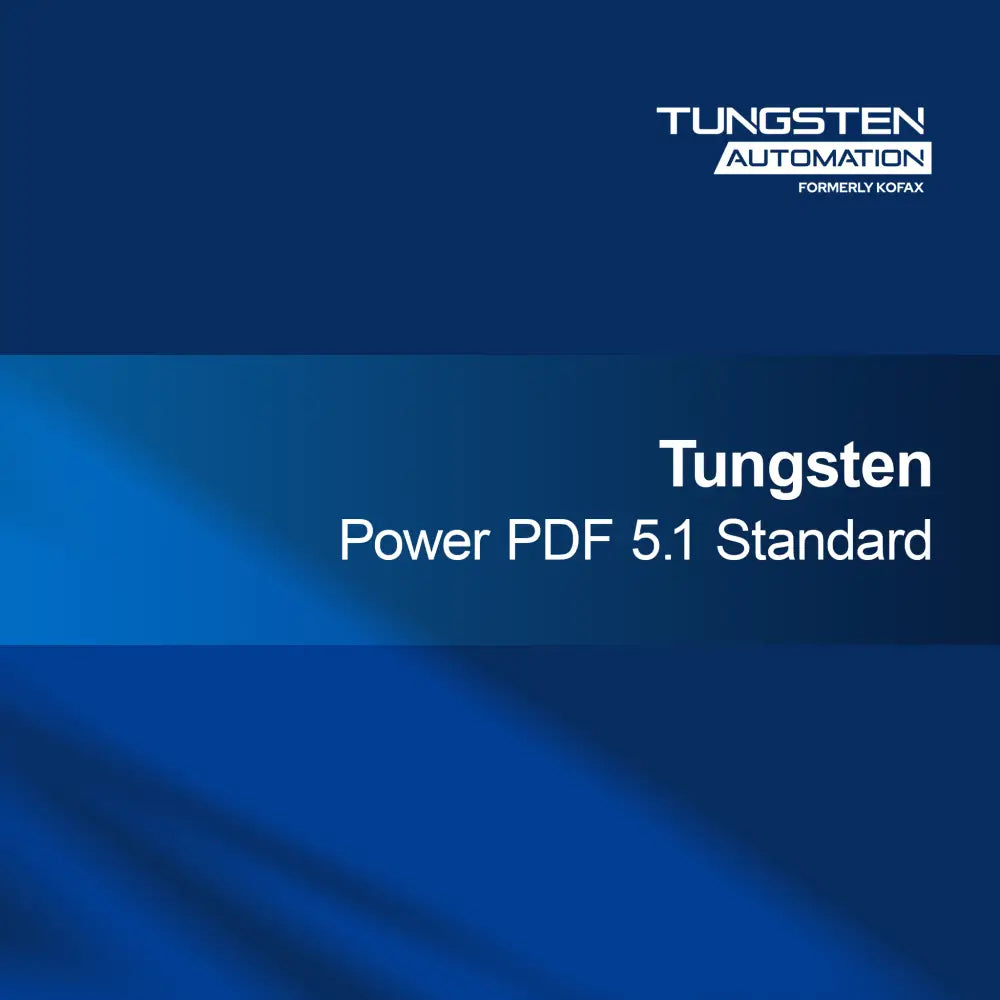 Tungsten Power PDF 5.1 Standaard