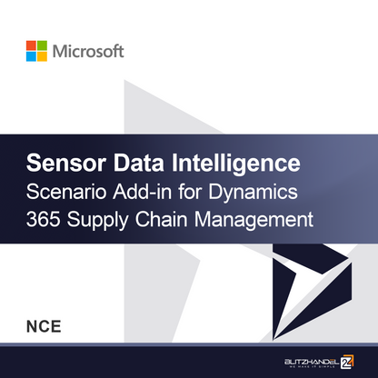 Sensor Data Intelligence Scenario-add-in voor Dynamics 365 Supply Chain Management (NCE)